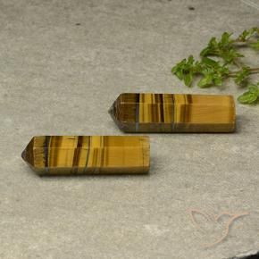 Shop natural 42.97ct Brun doré Œil de tigre gems, Fantaisie, from Thaïlande at GemSelect. In stock, global shipping!