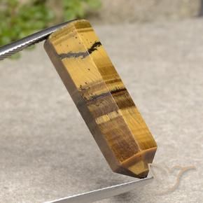 Œil de tigre Brun doré naturelle Fantaisie, 20.59 ct, Opaque