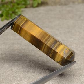 Tiger's eye marron naturelle forme fantaisie, 24,72 ct, opaque