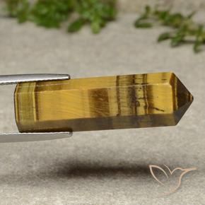 Œil de tigre Brun doré naturelle Fantaisie, 21.13 ct, Opaque