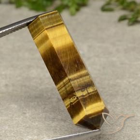 Œil de tigre Brun doré naturelle Fantaisie, 21.13 ct, Opaque