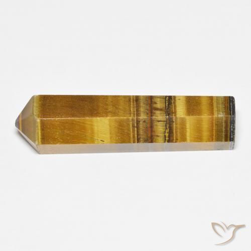 Œil de tigre Marron clair naturelle Fantaisie, 19.10 ct, Opaque