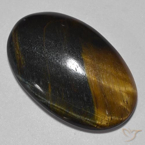 Œil de tigre Or Brun naturelle ovale, 14.26 ct, Opaque