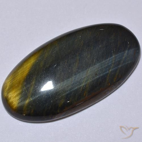 Oeil de Tigre Or Brun naturelle ovale, 17.62 ct, Opaque