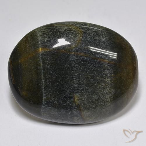 Œil de tigre Or Brun naturelle ovale, 32.04 ct, Opaque