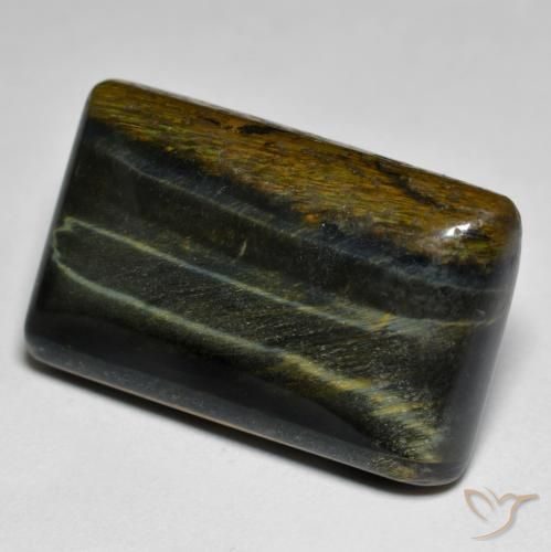 Œil de tigre Or Brun naturelle Baquette, 29.01 ct, Opaque
