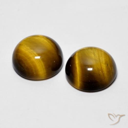 Shop natural 7.78ct Brun doré Œil de tigre gems, Tour, from Thaïlande at GemSelect. In stock, global shipping!