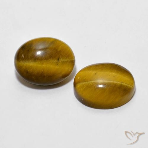 Shop natural 5.49ct Brun moyen Œil de tigre gems, ovale, from Thaïlande at GemSelect. In stock, global shipping!