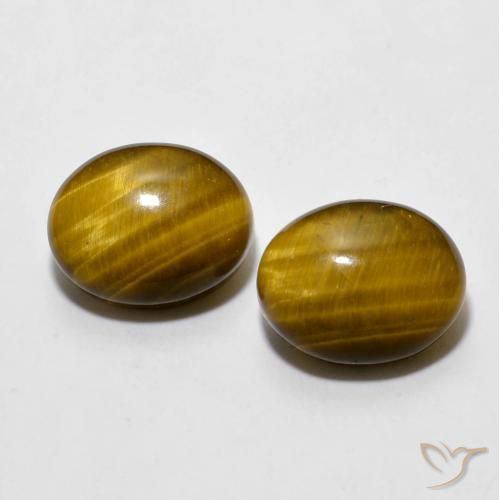 Shop natural 6.00ct Marron chaud Oeil de Tigre gems, ovale, from Thaïlande at GemSelect. In stock, global shipping!