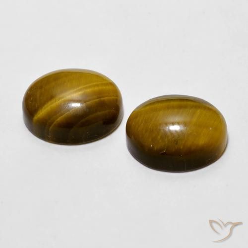 Shop natural 6.00ct Marron chaud Oeil de Tigre gems, ovale, from Thaïlande at GemSelect. In stock, global shipping!