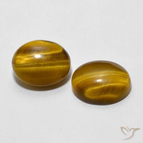 Shop natural 5.46ct Marron chaud Œil de tigre gems, ovale, from Thaïlande at GemSelect. In stock, global shipping!