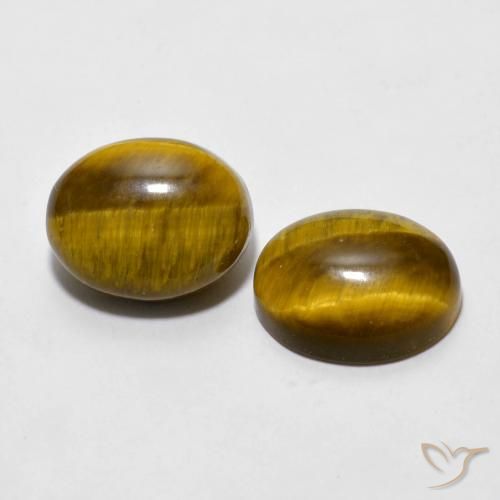 Shop natural 6.04ct Marron chaud Œil de tigre gems, ovale, from Thaïlande at GemSelect. In stock, global shipping!
