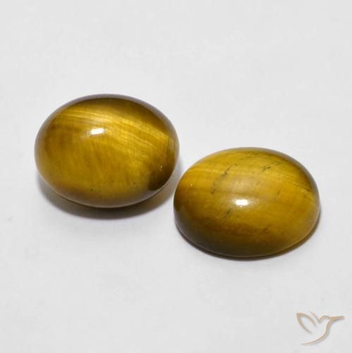 Shop natural 6.04ct Brun moyen Œil de tigre gems, ovale, from Thaïlande at GemSelect. In stock, global shipping!