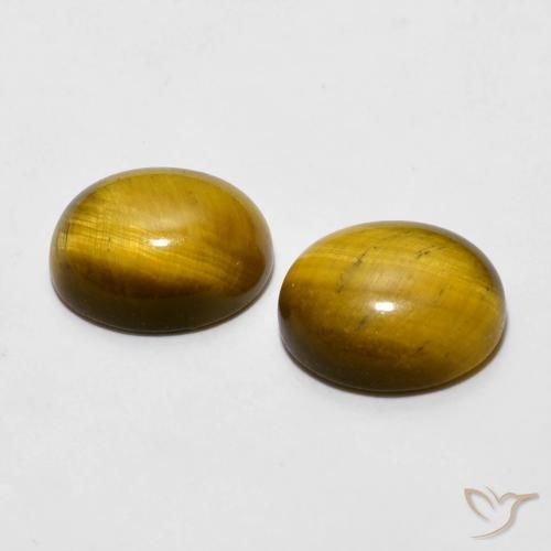Shop natural 6.04ct Brun moyen Œil de tigre gems, ovale, from Thaïlande at GemSelect. In stock, global shipping!