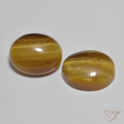 Shop natural 5.95ct Marron chaud Œil de tigre gems, En forme de poire, from Thaïlande at GemSelect. In stock, global shipping!