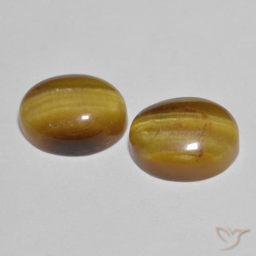 Shop natural 5.95ct Marron chaud Œil de tigre gems, En forme de poire, from Thaïlande at GemSelect. In stock, global shipping!