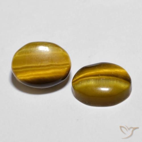 Shop natural 5.46ct Brun moyen Oeil de Tigre gems, ovale, from Thaïlande at GemSelect. In stock, global shipping!