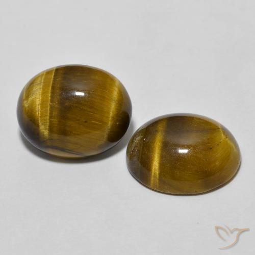 Shop natural 6.25ct Brun doré Oeil de Tigre gems, ovale, from Thaïlande at GemSelect. In stock, global shipping!