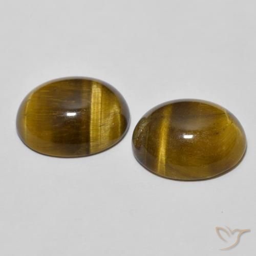 Shop natural 6.25ct Brun doré Oeil de Tigre gems, ovale, from Thaïlande at GemSelect. In stock, global shipping!