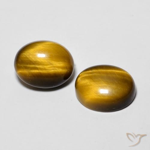 Shop natural 5.76ct Brun moyen Œil de tigre gems, ovale, from Thaïlande at GemSelect. In stock, global shipping!