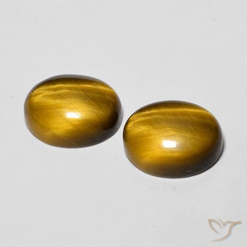 Shop natural 5.76ct Brun moyen Œil de tigre gems, ovale, from Thaïlande at GemSelect. In stock, global shipping!