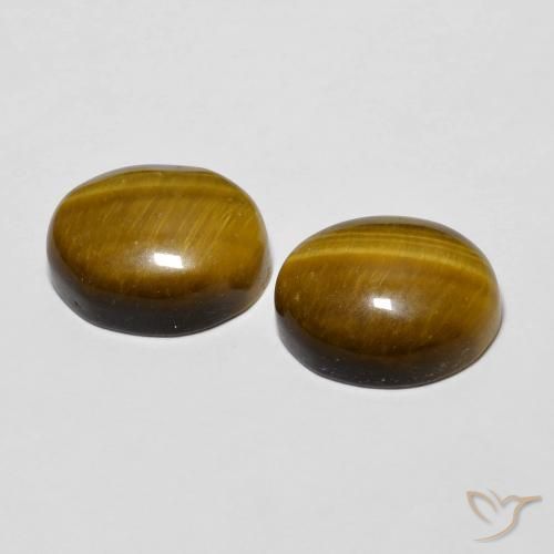 Shop natural 6.12ct Marron chaud Œil de tigre gems, ovale, from Thaïlande at GemSelect. In stock, global shipping!