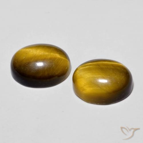 Shop natural 6.01ct Brun moyen Oeil de Tigre gems, ovale, from Thaïlande at GemSelect. In stock, global shipping!