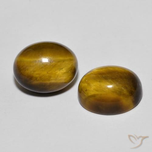 Shop natural 6.95ct Marron chaud Œil de tigre gems, ovale, from Thaïlande at GemSelect. In stock, global shipping!