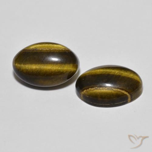 Shop natural 7.97ct Marron chaud Œil de tigre gems, ovale, from Thaïlande at GemSelect. In stock, global shipping!