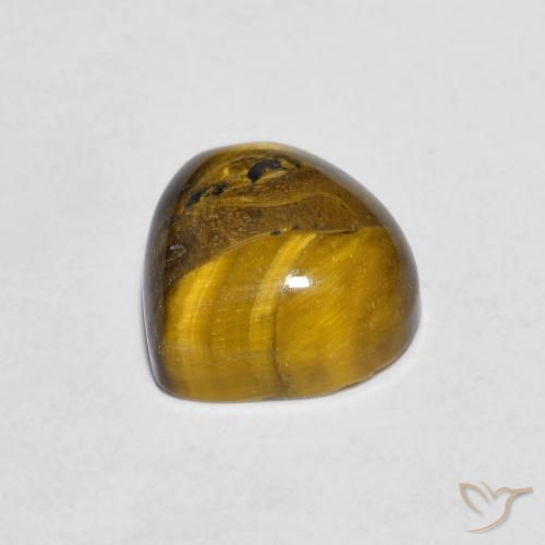 Œil de tigre Brun doré naturelle En forme de poire, 2.00 ct, Opaque