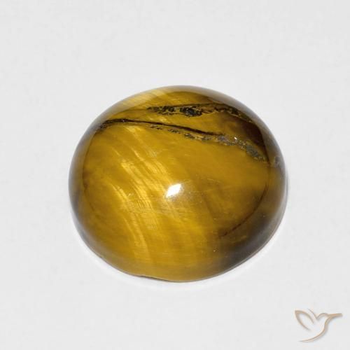 Œil de tigre Medium Light-Brown naturelle Tour, 6.75 ct, Opaque