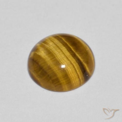 Œil de tigre Brun doré naturelle Tour, 1.09 ct, Opaque