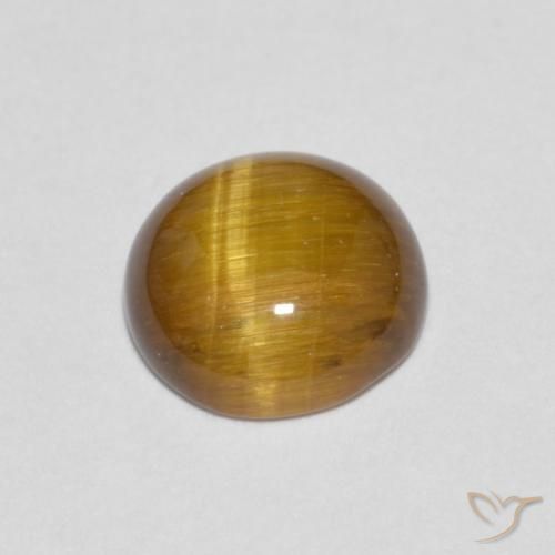 Œil de tigre Marron clair naturelle Tour, 1.19 ct, Opaque