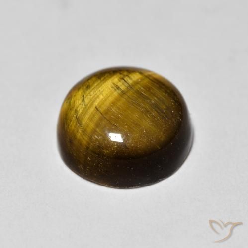 Œil de tigre Medium Dark-Brown naturelle Tour, 1.87 ct, Opaque
