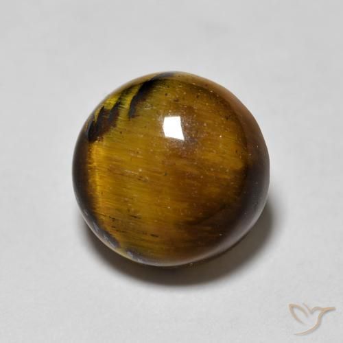 Œil de tigre Brun doré naturelle Tour, 1.99 ct, Opaque