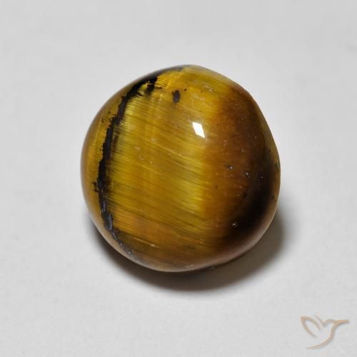 Œil de tigre Brun doré naturelle Tour, 1.97 ct, Opaque