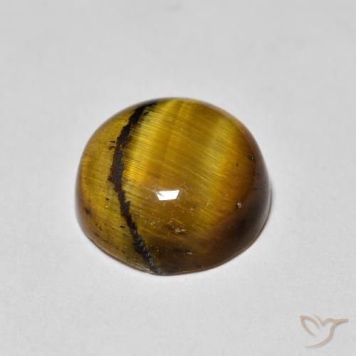 Œil de tigre Brun doré naturelle Tour, 1.97 ct, Opaque