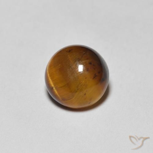 Œil de tigre Brun pain d'épices naturelle Tour, 1.36 ct, Opaque