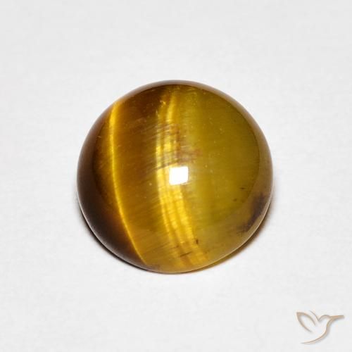1.45ct Naturel Brun moyen Oeil de Tigre, Tour, Opaque