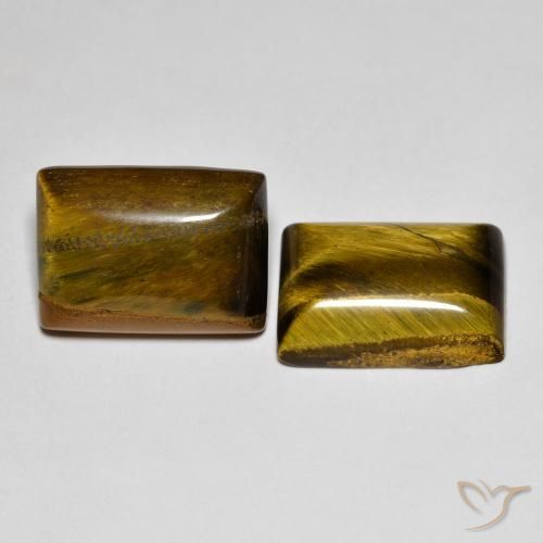 Shop natural 14.35ct Brun doré Oeil de Tigre gems, Baquette, from Thaïlande at GemSelect. In stock, global shipping!