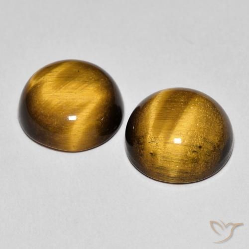Shop natural 7.22ct Marron chaud Œil de tigre gems, Tour, from Thaïlande at GemSelect. In stock, global shipping!