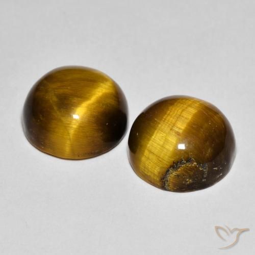 Shop natural 8.43ct Brun doré Œil de tigre gems, Tour, from Thaïlande at GemSelect. In stock, global shipping!
