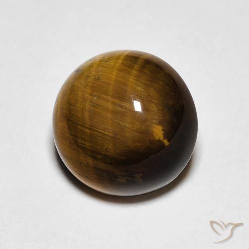 Œil de tigre Brun doré naturelle Tour, 2.39 ct, Opaque