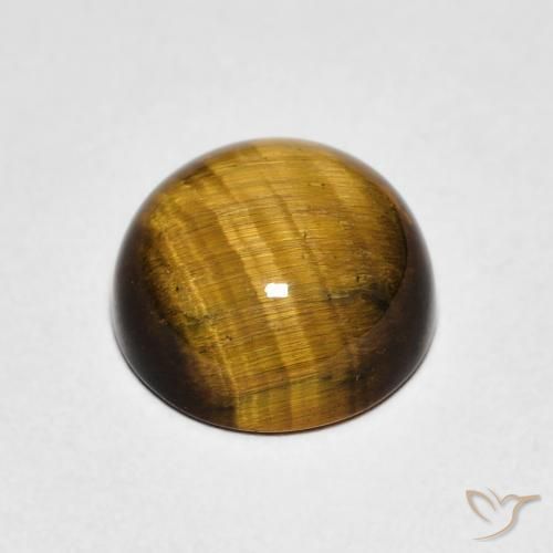 Œil de tigre Brun doré naturelle Tour, 2.39 ct, Opaque