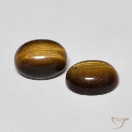 Shop natural 2.62ct Marron chaud Œil de tigre gems, ovale, from Thaïlande at GemSelect. In stock, global shipping!