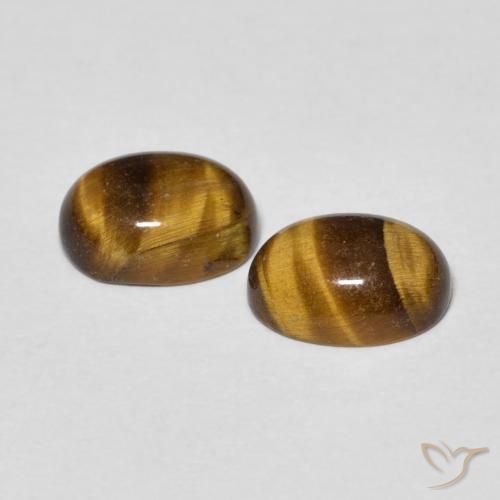 Shop natural 2.69ct Brun doré Œil de tigre gems, ovale, from Thaïlande at GemSelect. In stock, global shipping!