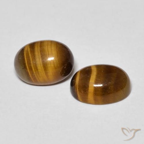 Shop natural 2.73ct Marron chaud Œil de tigre gems, ovale, from Thaïlande at GemSelect. In stock, global shipping!
