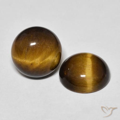 Shop natural 7.41ct Brun moyen Œil de tigre gems, Tour, from Thaïlande at GemSelect. In stock, global shipping!