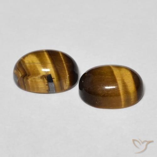 Shop natural 2.84ct Brun doré Oeil de Tigre gems, ovale, from Thaïlande at GemSelect. In stock, global shipping!