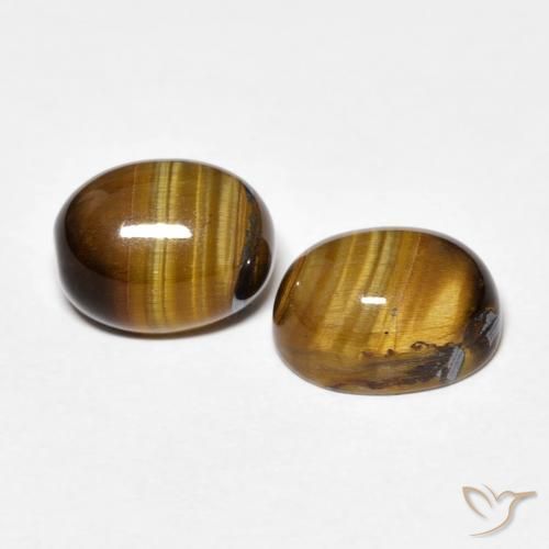 Shop natural 4.81ct Brun moyen Œil de tigre gems, ovale, from Thaïlande at GemSelect. In stock, global shipping!
